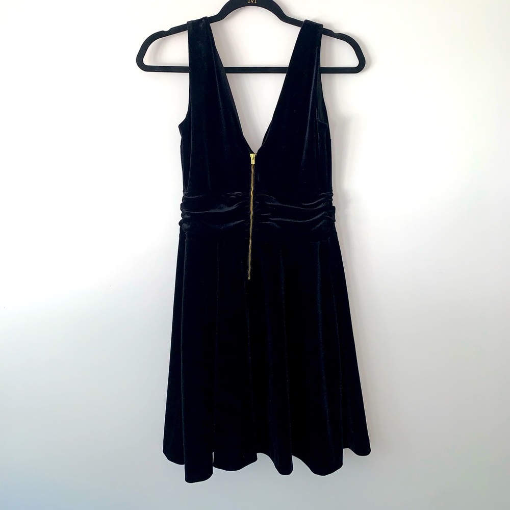 Black Velet Express Dress- S